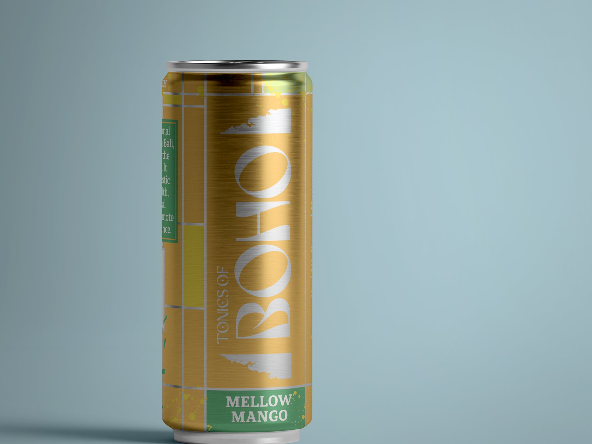Tonics of Boho Mellow Mango Jamu – turmeric and mango wellness tonic for digestion, immunity, and hydration